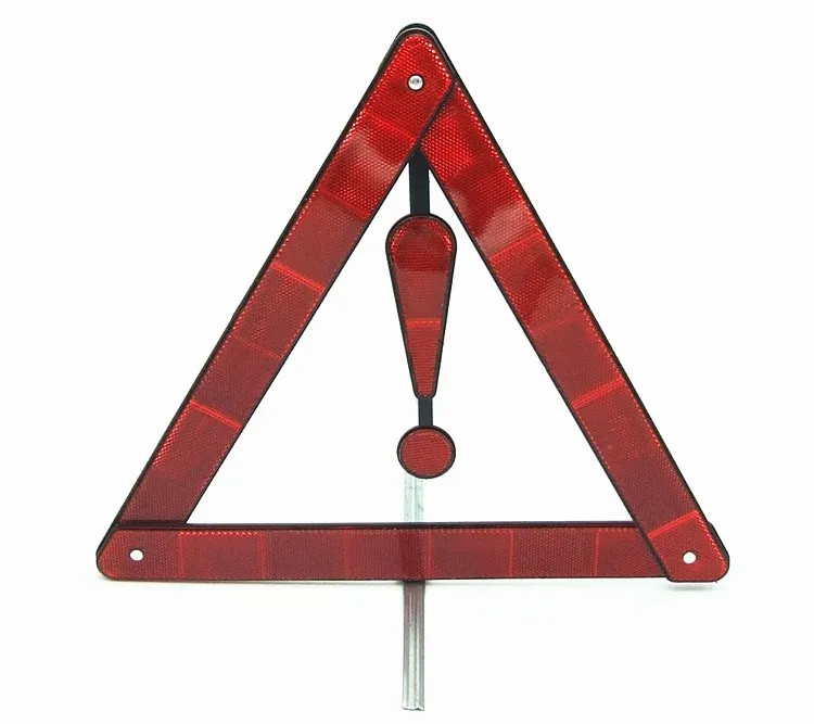 Car Warning triangles road Safety Reflective Triangles in Guangzhou