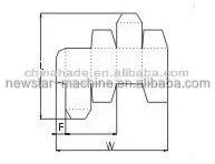 FG-580/780LB  Automatic Hot Melt Folding Carton Box Gluing Machine