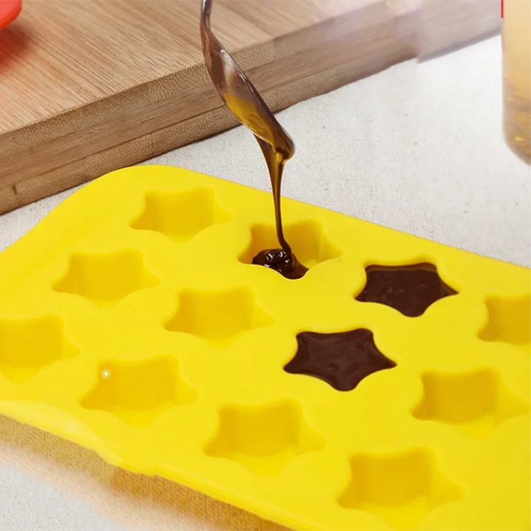 Легкая Гибкая Штабелируемая форма для кубиков льда силиконовый лоток морозильной камеры коктейль виски кофе