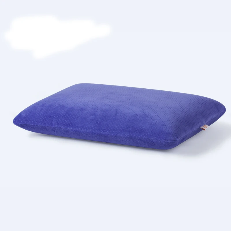 Contour Thin Memory Foam Pillow for Stomach Sleepers Tall Slim Flat Low Profile Design