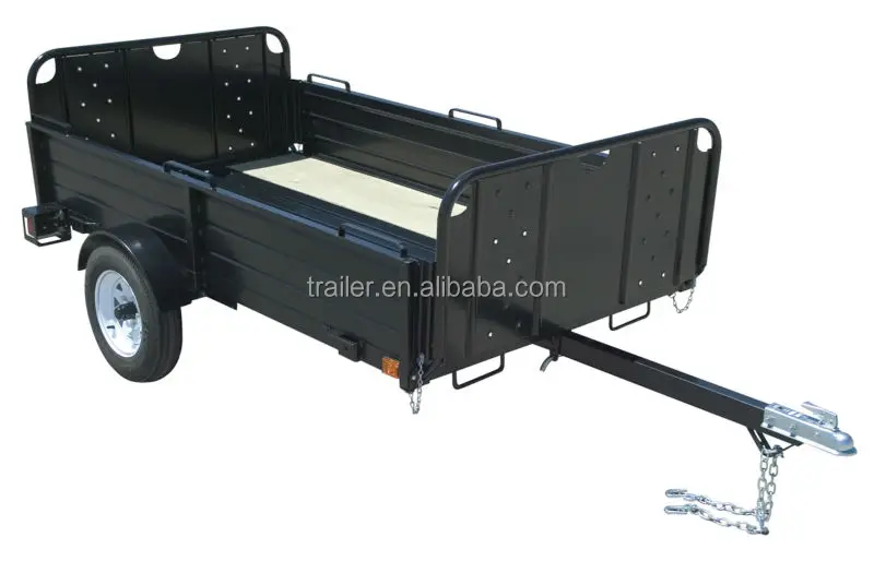 American 4x6 5x8 5x10  Powder Coated Utility/car/folding/farm/motorbike Trailer