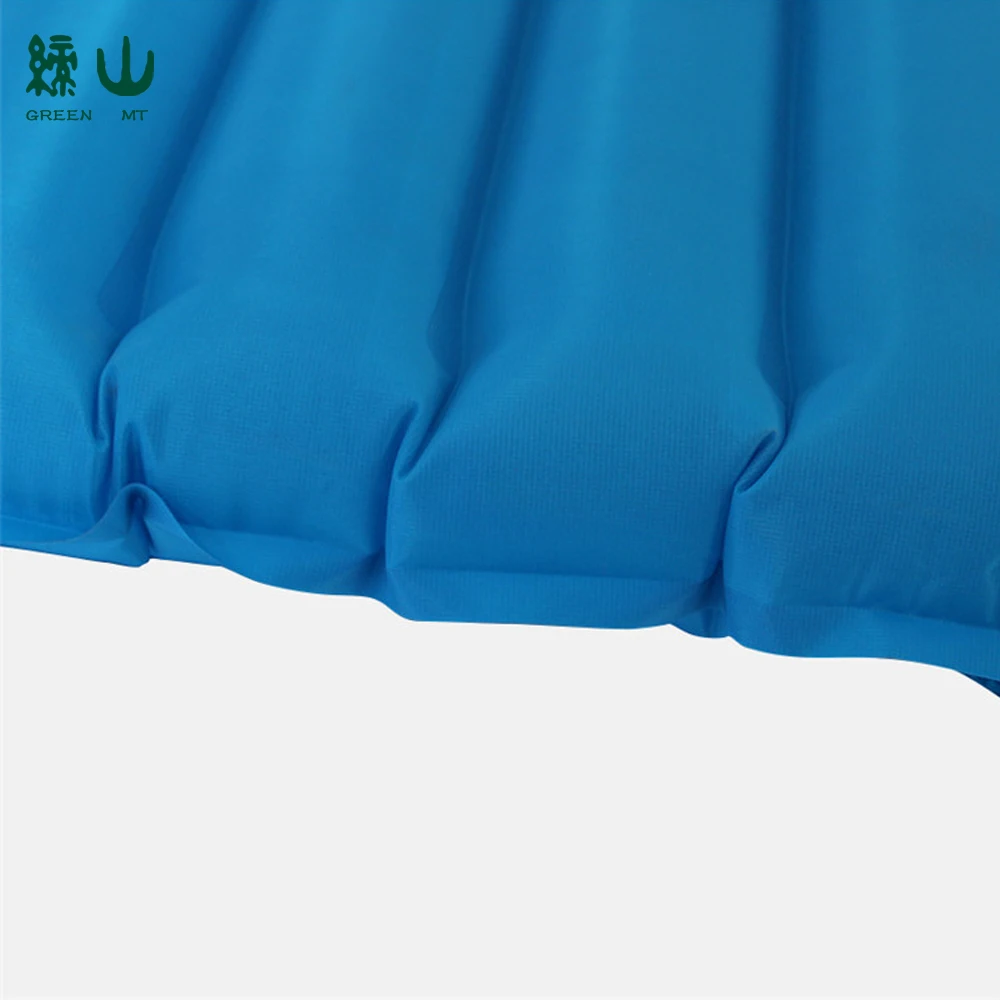 Outdoors PVC Inflatable Air Mattress Special Design Ultralgiht Camping Hiking Inflatable Lightweight Sleeping Mat