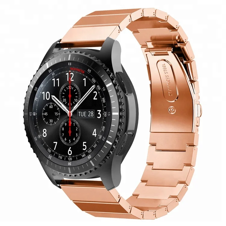 For Gear S3 Frontier Accessories Bands,Stainless Steel Watch Band Strap For Samsung Gear S3 Classic