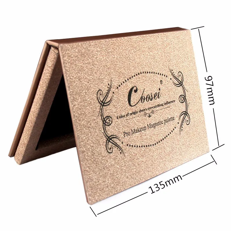 OEM/ODM cosmetics new makeup best selling glitter eyeshadow palette packaging