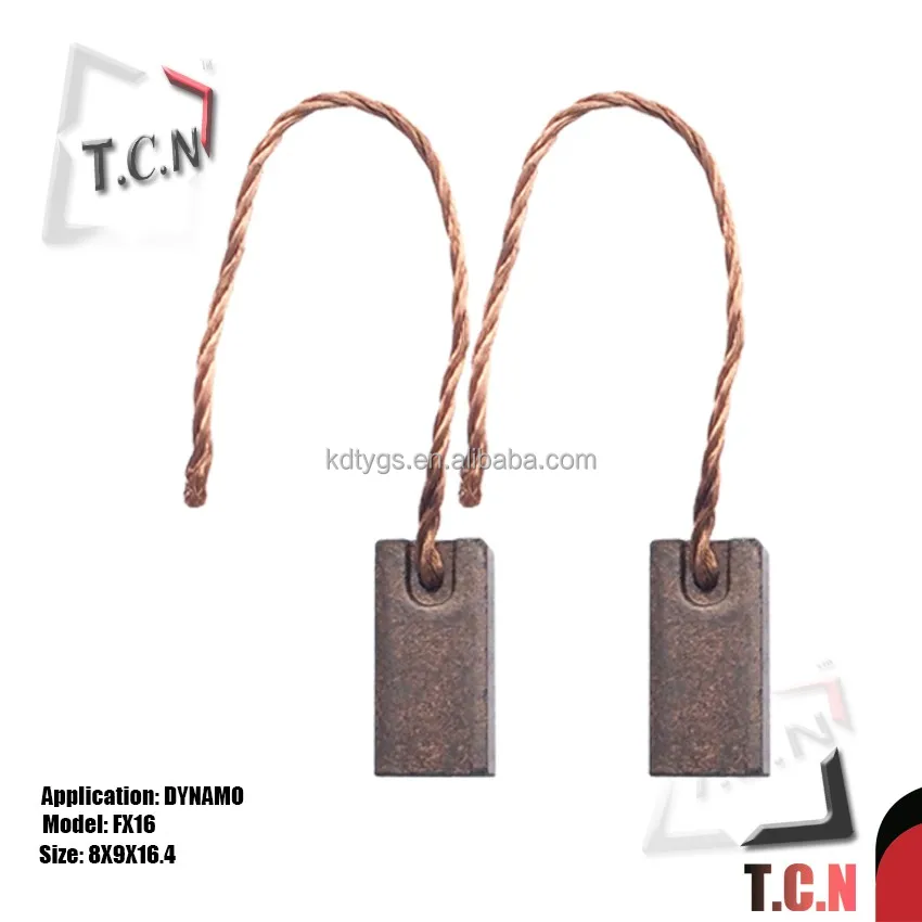 (00-FX16-22) DYNAMO carbon brush raw material graphite