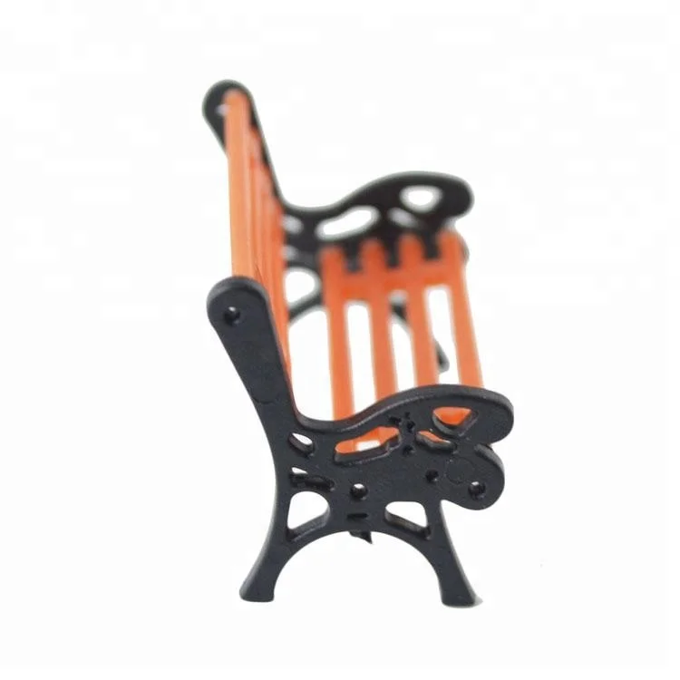 
100pcs 1/50 scale architectural model making bench chair for park 