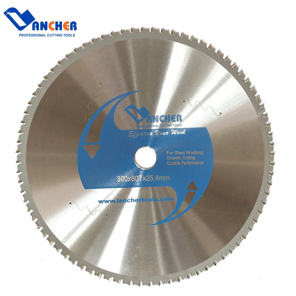 Lancher cutting steel 300*80T*25.4mm T.C.T Saw Blade