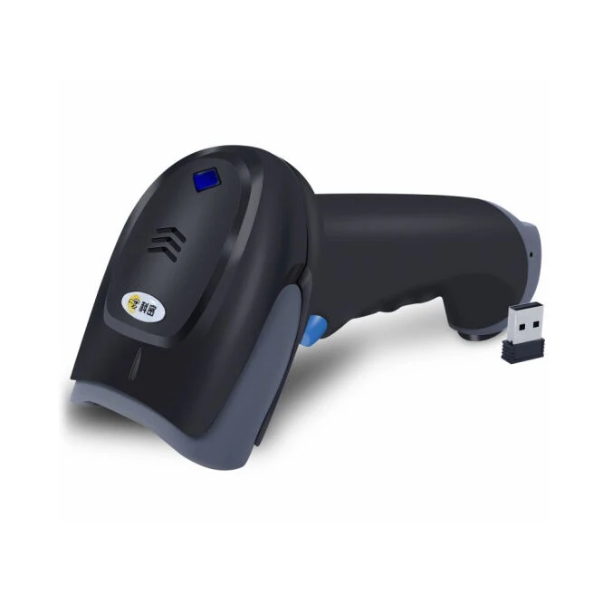 Handheld 1d barcode scanner inventory  portable  2.4GHz wireless barcode reader for POS