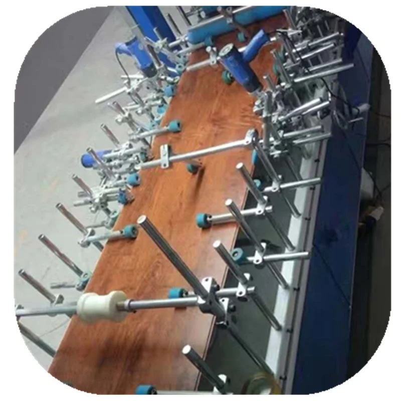 
MS-600A PVC film cold glue wrapping machine for profile 13 