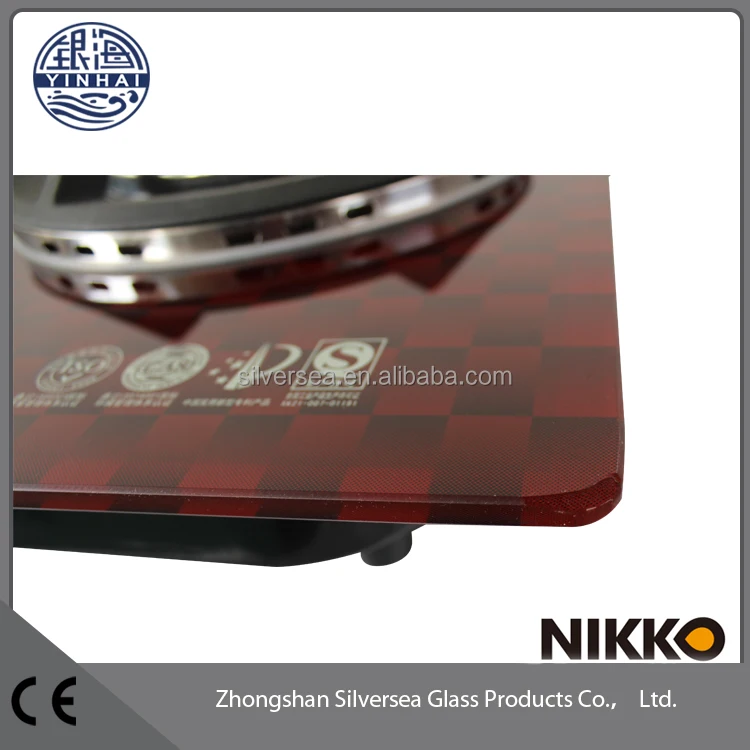 High quality tempered Glass 3 burner china gas hob,corner gas hob with safety device