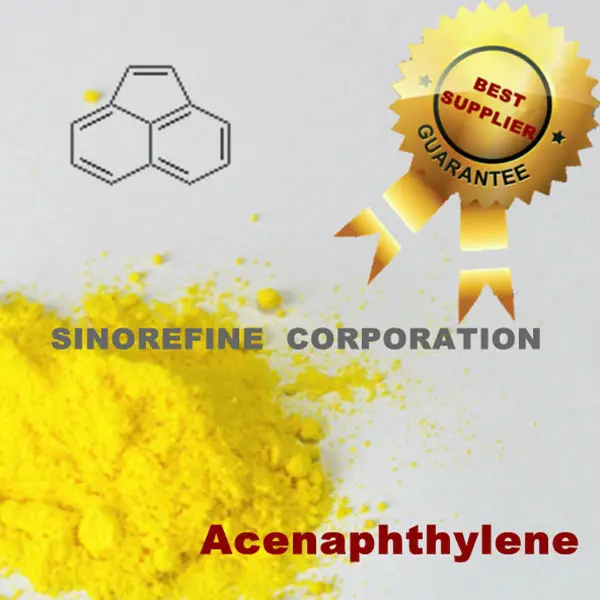 Acenaphthylene 208-96-8 промежуточных химических веществ; желтый кристаллический порошок. китай поставщик химических образца