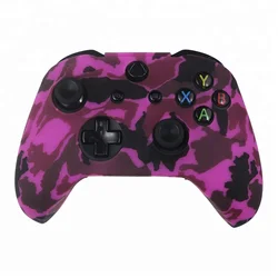 Waterproof Camouflage Part Controller Skin Silicone Rubber Gel Case Cover Grip For Xbox One