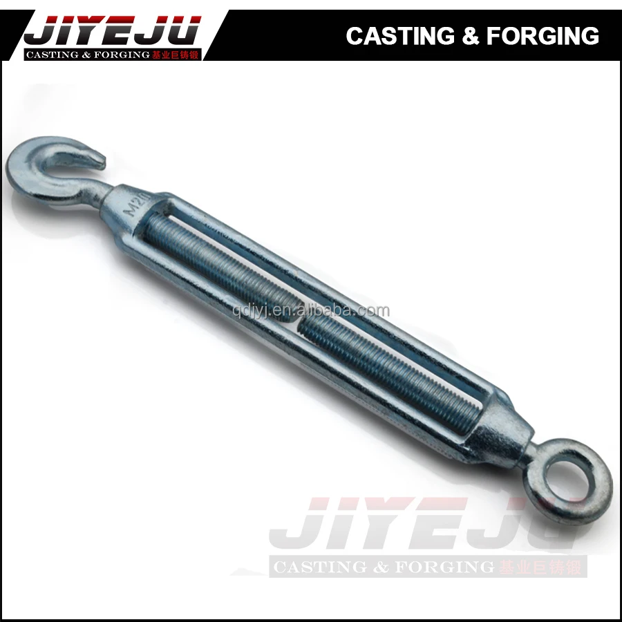 Manufacture rigging accessories commercial type malleable iron turnbuckle