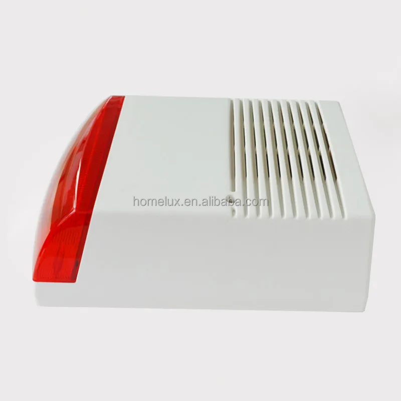 12 V HOT SALE BS-1 Outdoor strobe light voice Alarm Siren for home security alarm