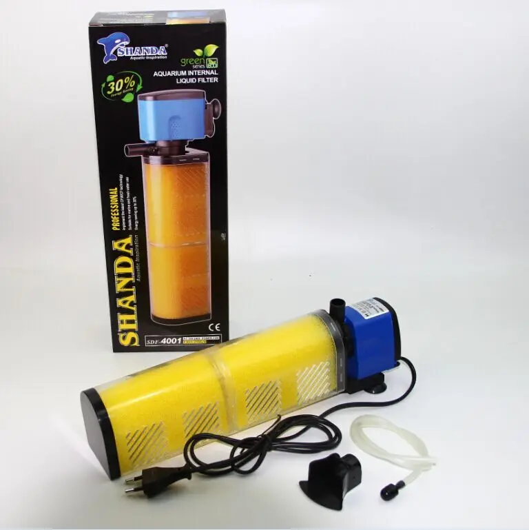 SHANDA Hi-quality aquarium professional Internal Filter Liquid sponge Filter