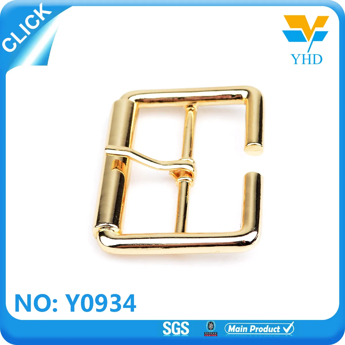 Горячая продажа пользовательского позолоченные пряжки ремня