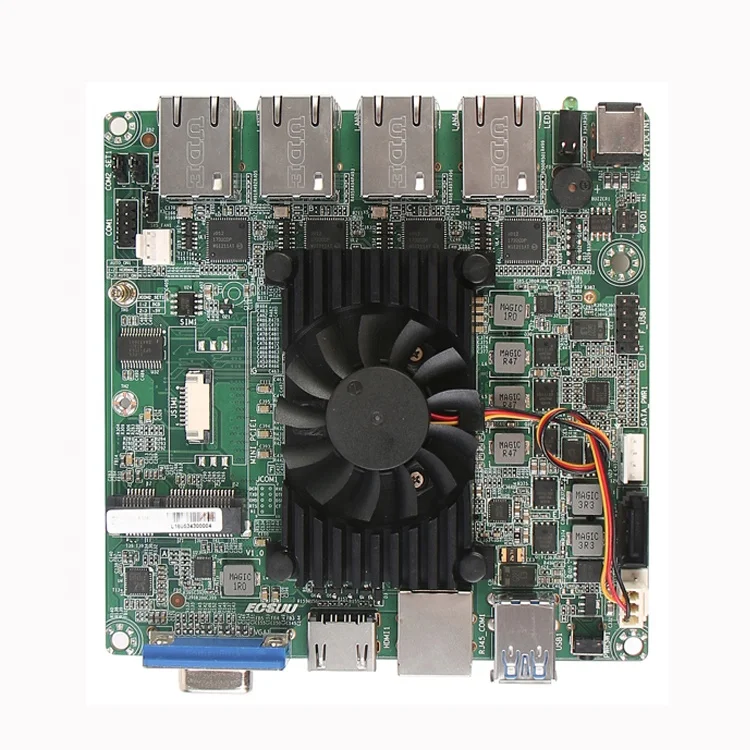 intel 3865U core i3 i5 i7 pfsense брандмауэр 4 порты ethernet маршрутизатор мини itx встроенный промышленных материнская плата