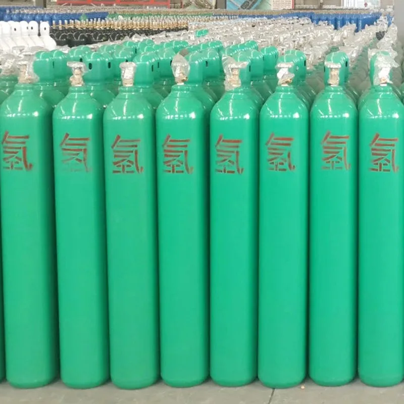 Storage tanks/ high pressure gas cylinders can be filled with hydrogen