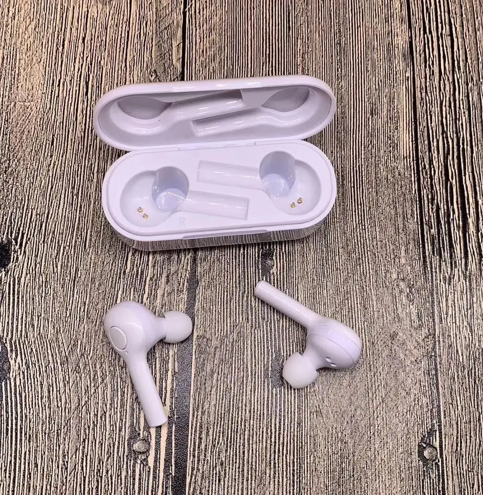 Never Drop Sport Earphones, TW08 Deep Bass High Sound Quality Sweatproof CVC Noise Cancel TWS Headphones with HIFI 6D Surround