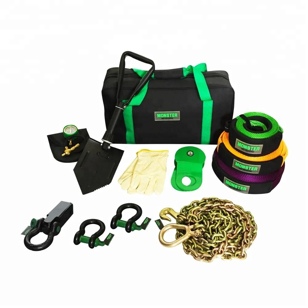 Monster4WD 12pcs Offroad Recovery Kit