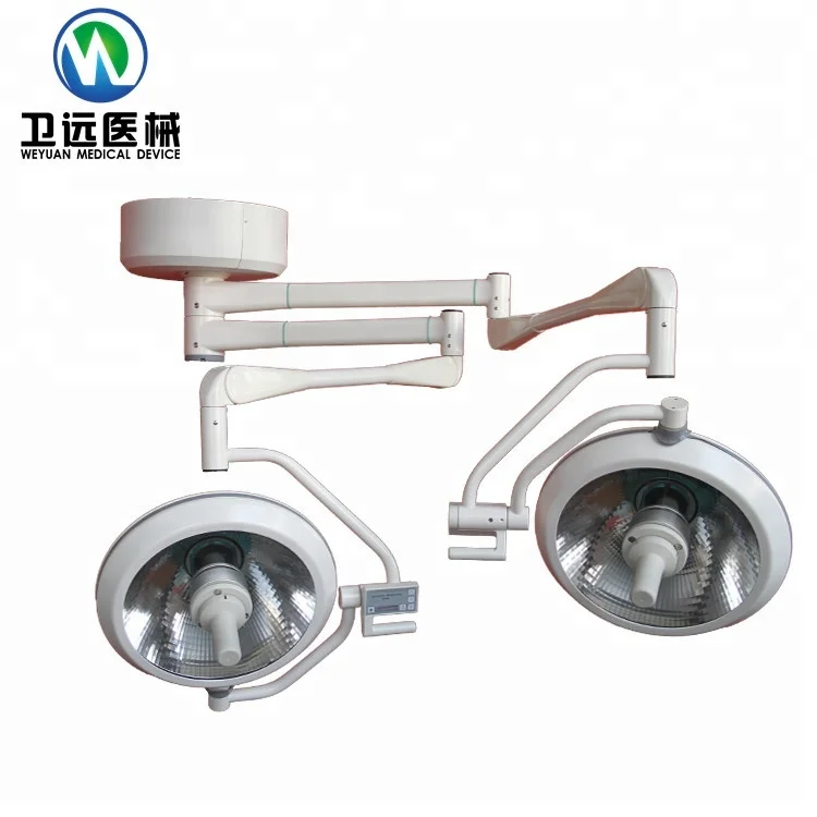 WYZ500/500 Veterinary Instrument for VET Surgery Dual Arm Multidirectional Illumination Lighting Operating Light