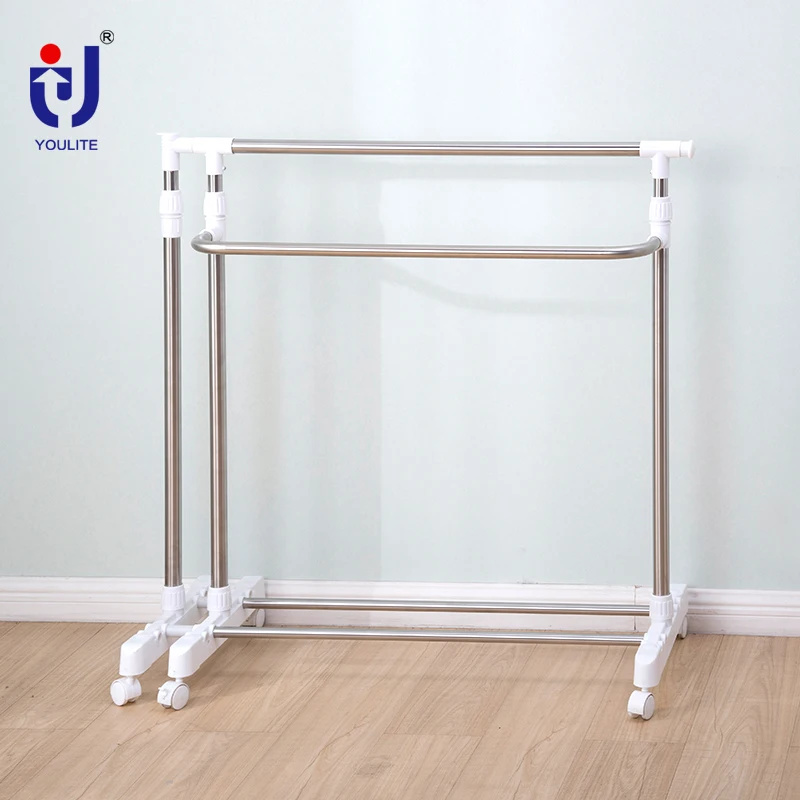 Excellent quality standing folding clothes display drying rack