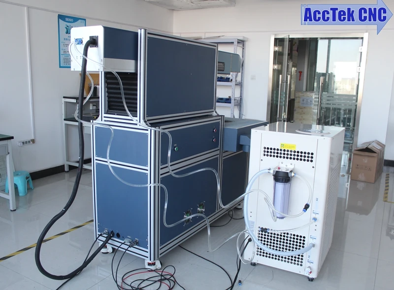 3D Dynamic 60W 100W CO2 Laser Tube Marking Engraving Machine For Leather Jeans