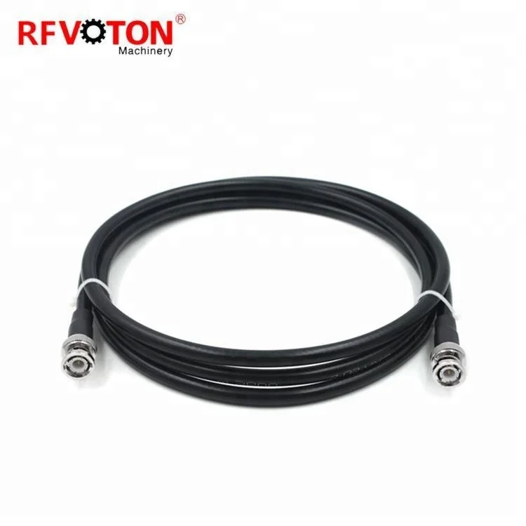 RFVOTON 50OHM обжимной разъем BNC для LMR300 5D-FB кабель РЧ разъем джемпер