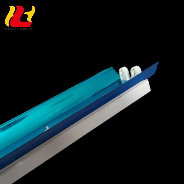 T8 Commercial Recessed 2X18W Tube linear Led Ceiling Wall fluorescent ballast traditional connecting Fixture Light 2x4Ft 1.2m