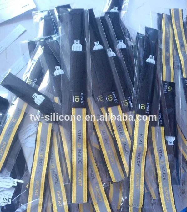 Hide the records using insert id tag bracelet for hospital