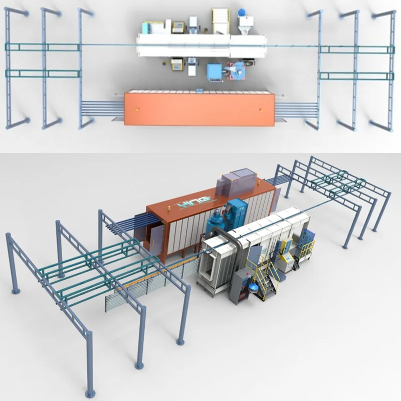 
Machine Booth Small Electrostatic Powder Coating Spray Gun Equipment 