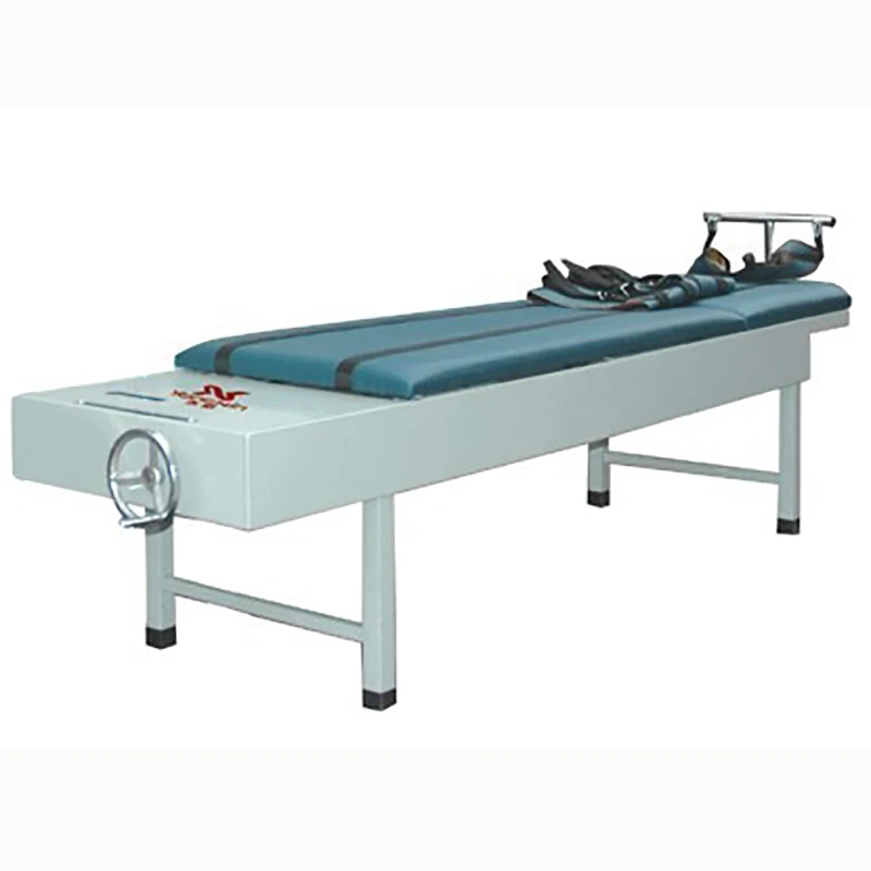 Low Price Massage Synthetic Leather mobile Orthopedic Traction Hospital Bed