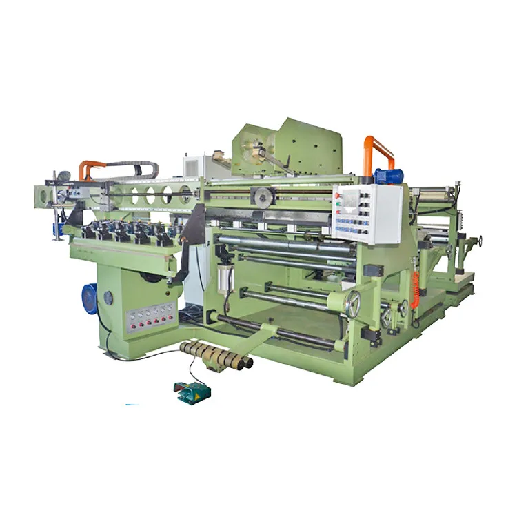 used aluminium copper wire coil foil rewinding machine