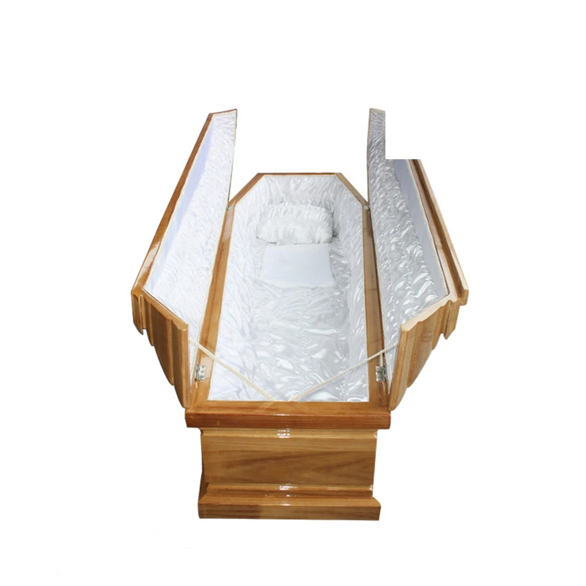 JS-E041 European style wooden coffin dimensions