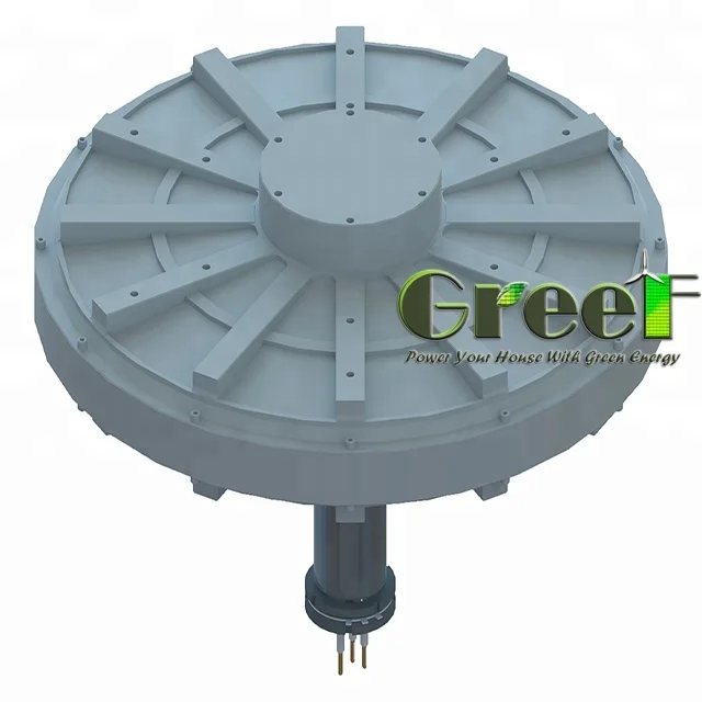 10KW 100RPM 220V 3 phase AC vertical axis PMG