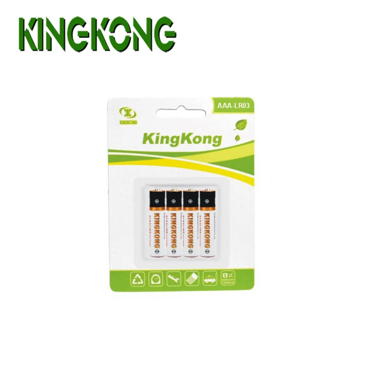 Size AAA UM4 Super Alkaline lr03 1.5v Battery Dry Battery