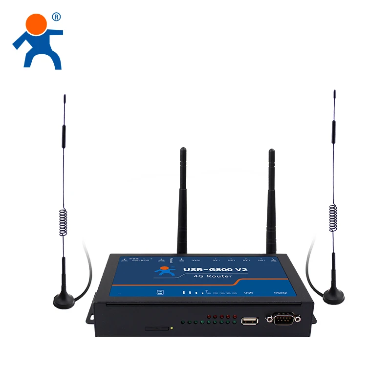 USR-G800 V2-A North America IoT Industrial 4g router, wireless router with serial port router
