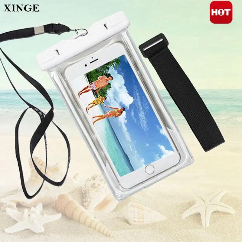 Оптовая продажа с фабрики мобильный телефон аксессуар пользовательские Универсальный Водонепроницаемый Чехол Сумка