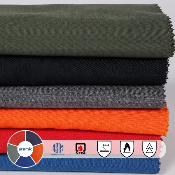 Высокопрочная огнестойкая арамидная огнестойкая ткань для противопожарной промышленности