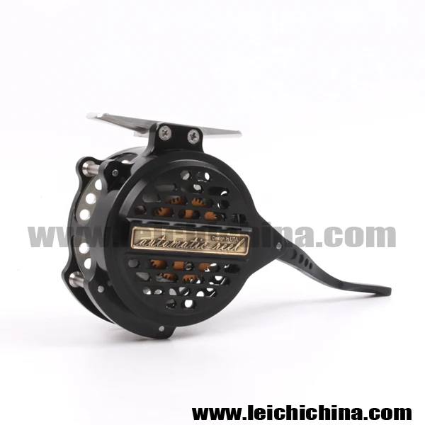 Aluminum cnc machine cut fishing automatic fly reel