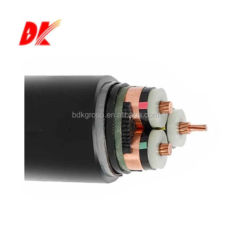 BS 6622 XLPE / PVC Medium Voltage 19/33 (36)kV Cable