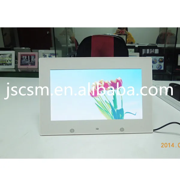 многофункциональный цифровой дисплей , 10-дюймовый видео / музыка / фото поддержка OEM / ODM