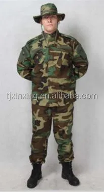 China Xinxing Typical desert camouflage bdu suit shirt and pants tactical uniform
