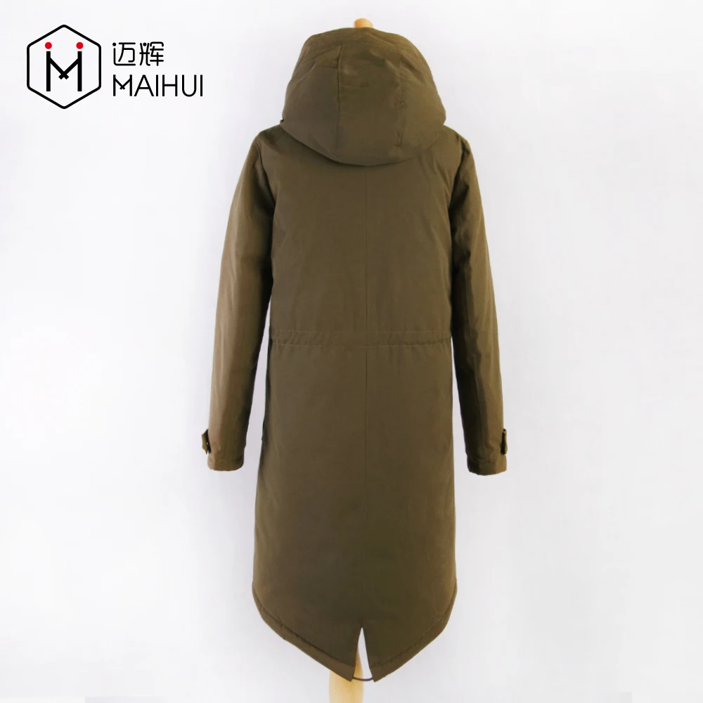 Women Padded Coat Down Parka Hooded Long Quilted Jackets