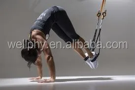 
BODY WEIGHT MMA Suspension SLING TRAINER, Fitness Training Straps 