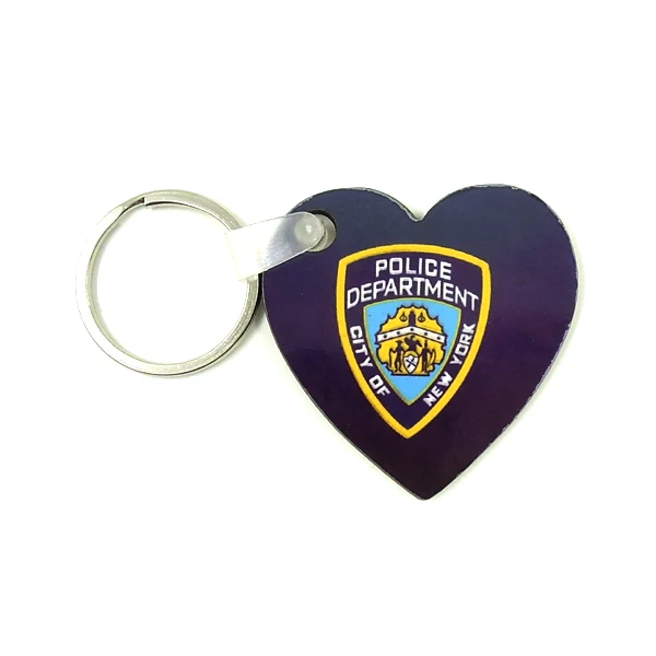 Heart Round different design DIY hot sale Hardboard sublimation blank MDF Key Chain Ring
