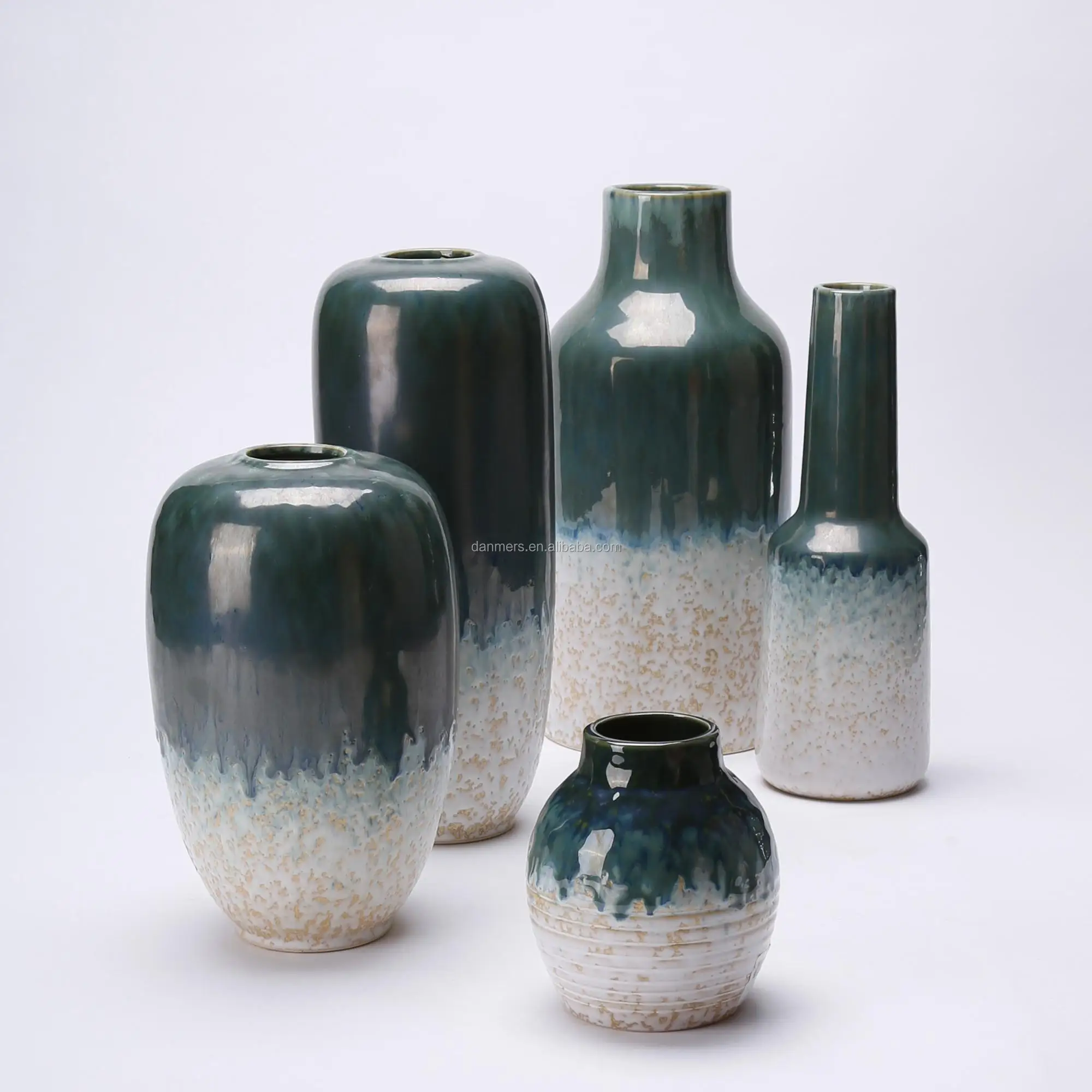 
2018 Hot Sale European Modern Creative Furnished Home Goods Decorative Flower Vase Ceramic 