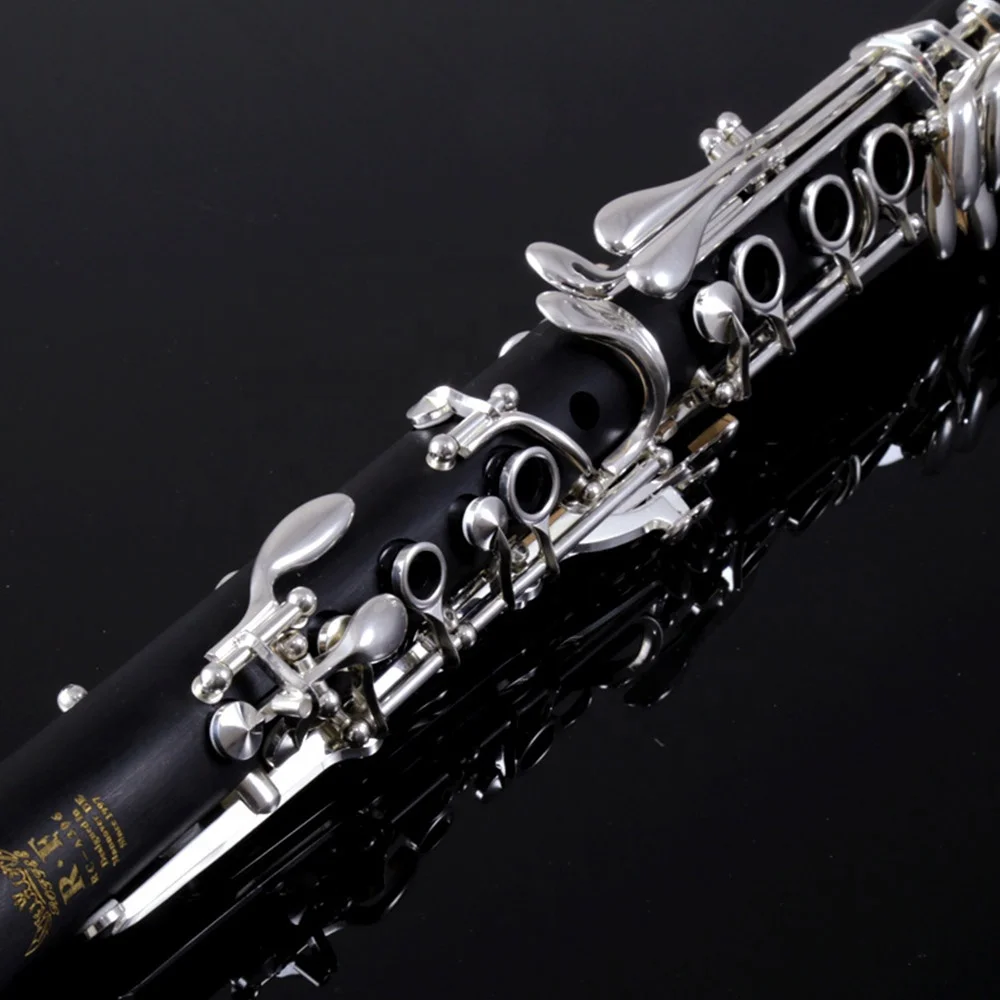 Духовой музыкальный инструмент A306 из АБС-пластика с серебряным покрытием 17 клавиш Bb тон кларнет генман системы кларнет