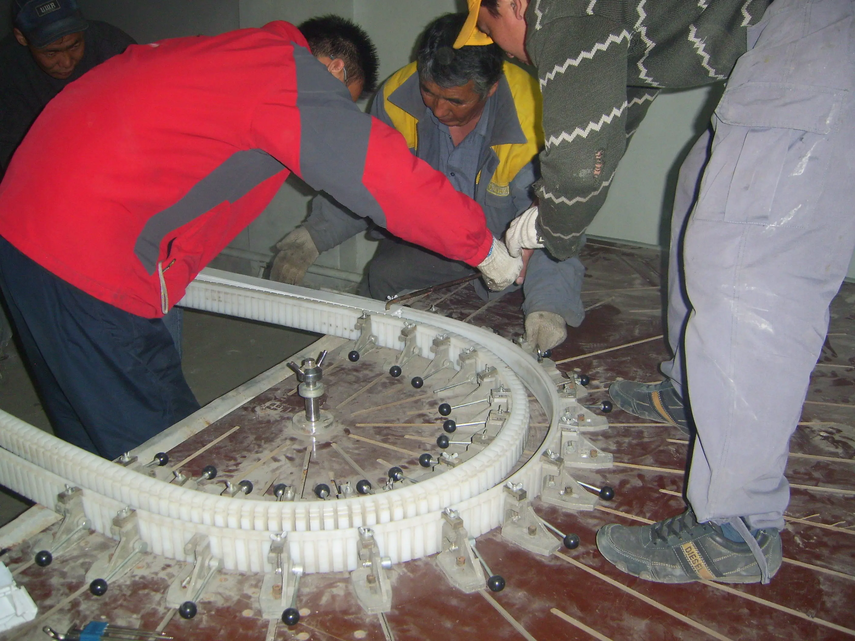 UPVC profile arch bending machine SYH-1800 upvc profile bending machine