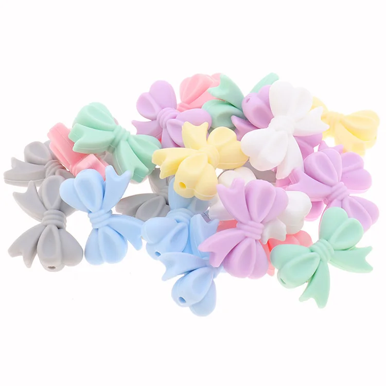 
BPA Free Jewelry Making For Baby Teething Silicone Beads 